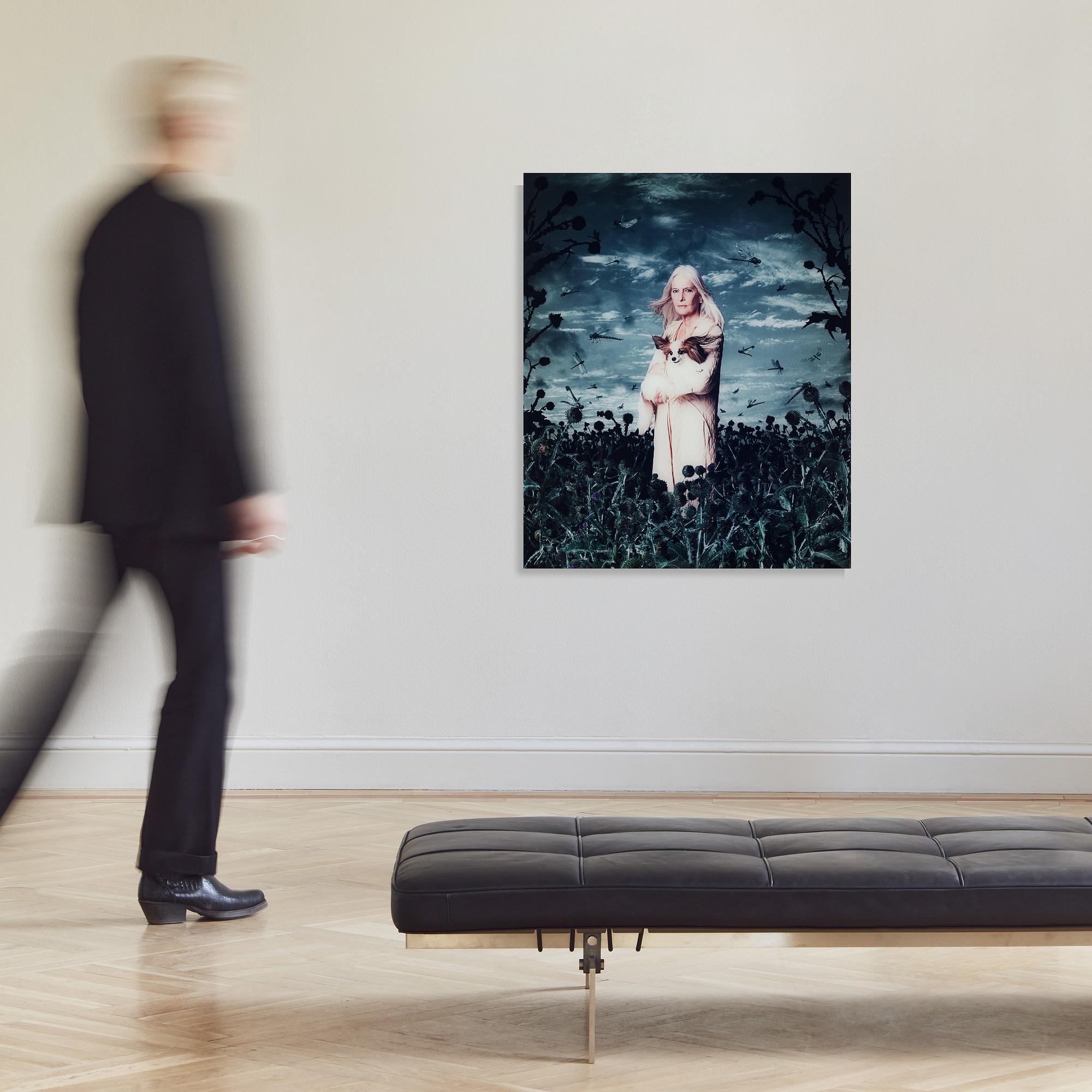 Helena Blomqvist, "Woman with dog", 2005.