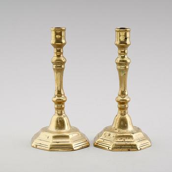 LJUSSTAKAR, barock, 1700-tal.