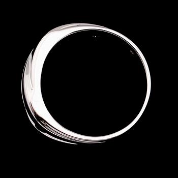 RING, 14 k vitguld, briljantslipade diamanter tot ca 1.00 ct.