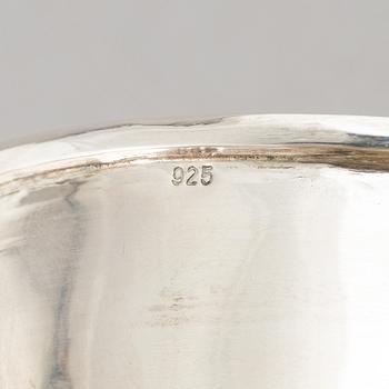 Coasters, ett par, sterlingsilver, 1900-tal.