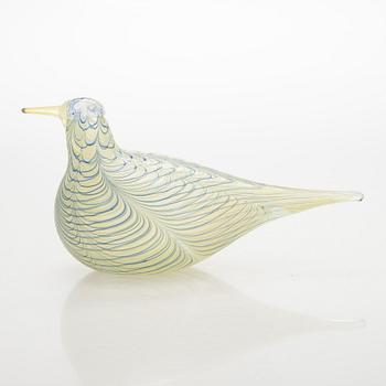 Oiva Toikka, An annual glass bird 'Cloud tern' signed O. Toikka Nuutajärvi 2007.