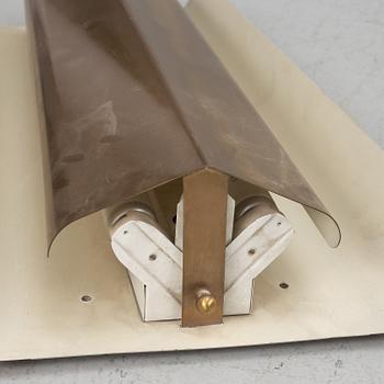 A Swedish Modern brass wall light, 1940's/50's.