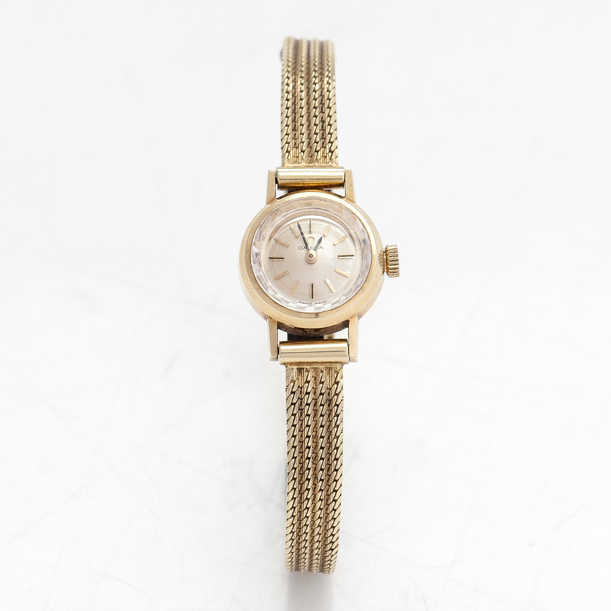 Omega, armbandsur, 17 mm.