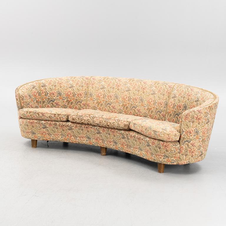 Olle Sjögren, a Swedish Modern sofa, O.H. Sjögren, Tranås, 1940's/50's.