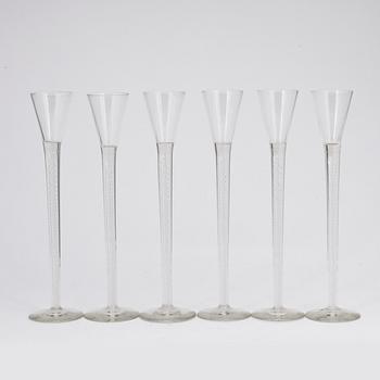 SNAPSGLAS, 6 st, 1900-talets slut.