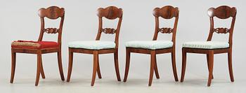 STOLAR, 4 st,  senempire, 1800-tal.