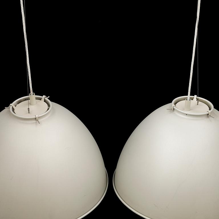 A pair of Zero ceiling light.