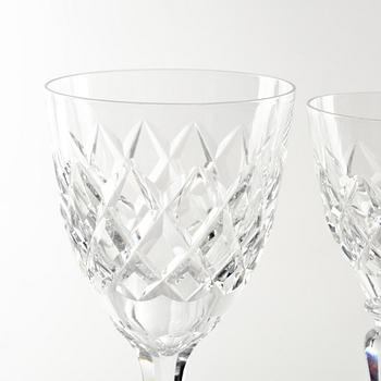 A 60-piece 'Waldersee Brilliant' glass service, Orrefors.