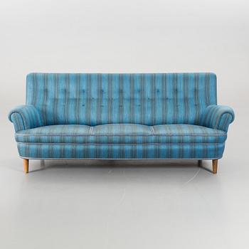 CARL MALMSTEN, soffa, "Hemmakväll", 1900-talets andra hälft.