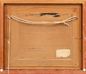 Theodor Billing, oil on canvas, signed.