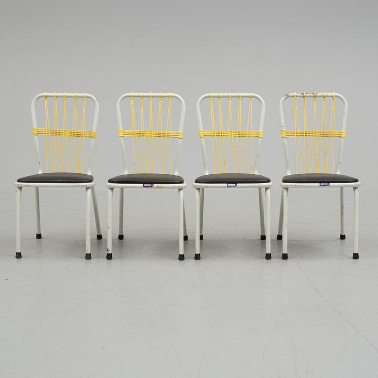 A five piece set of children's furniture from Brio, second half of the 20th century.