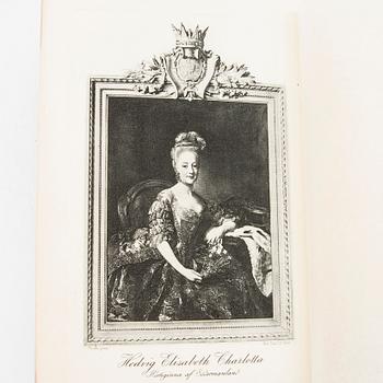 Book work 9 vol "Hedvig Elisabeth Charlotta's diary".