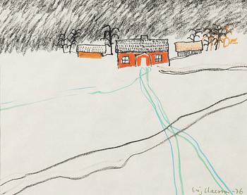 Stig (Slas) Claesson, Towards the courtyard.