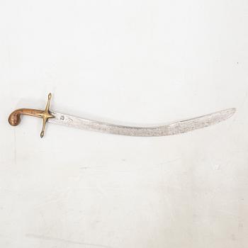 Svärd ottomansk / ungersk kilij /pala, sannolikt 1750 - 1850, möjligen äldre.