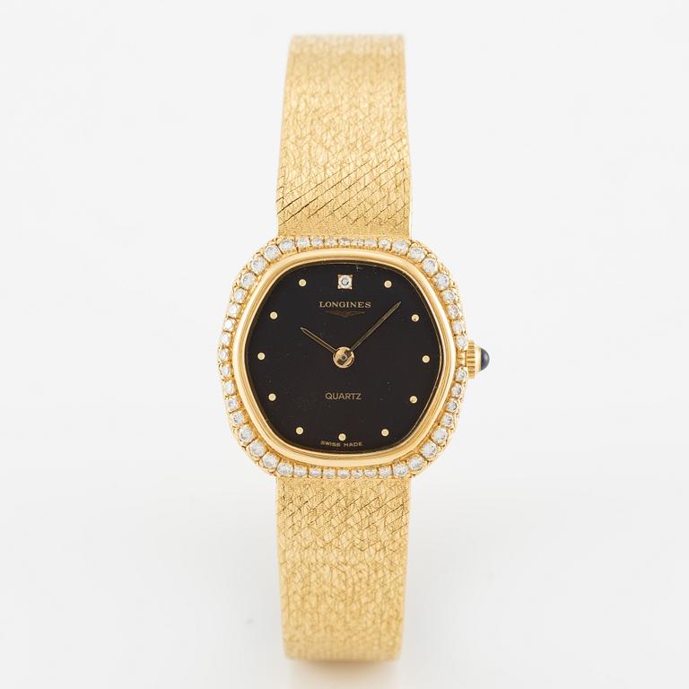 Longines, armbandsur, 28 mm.