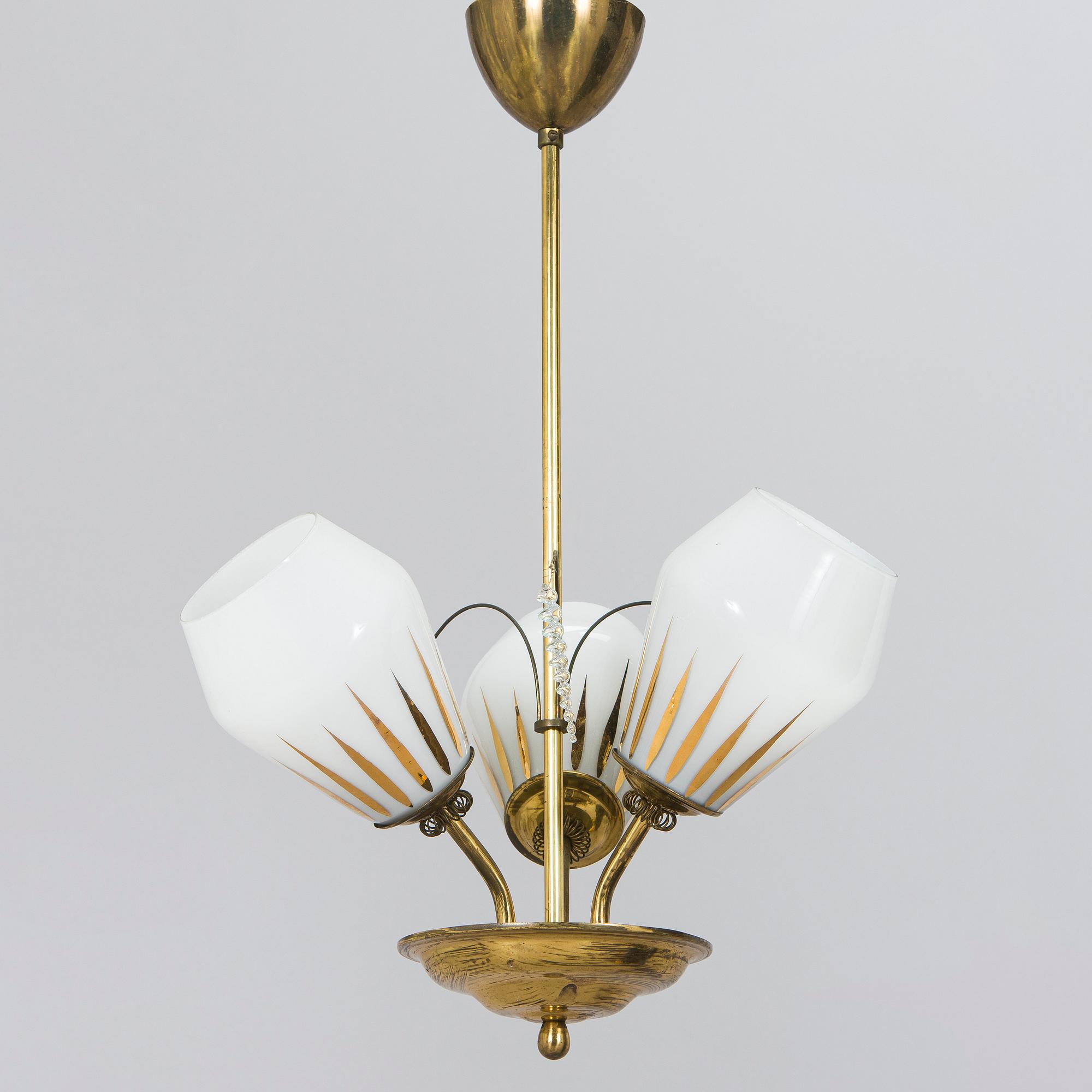 Taklampa, Saariston valaisin, 1900-talets mitt.