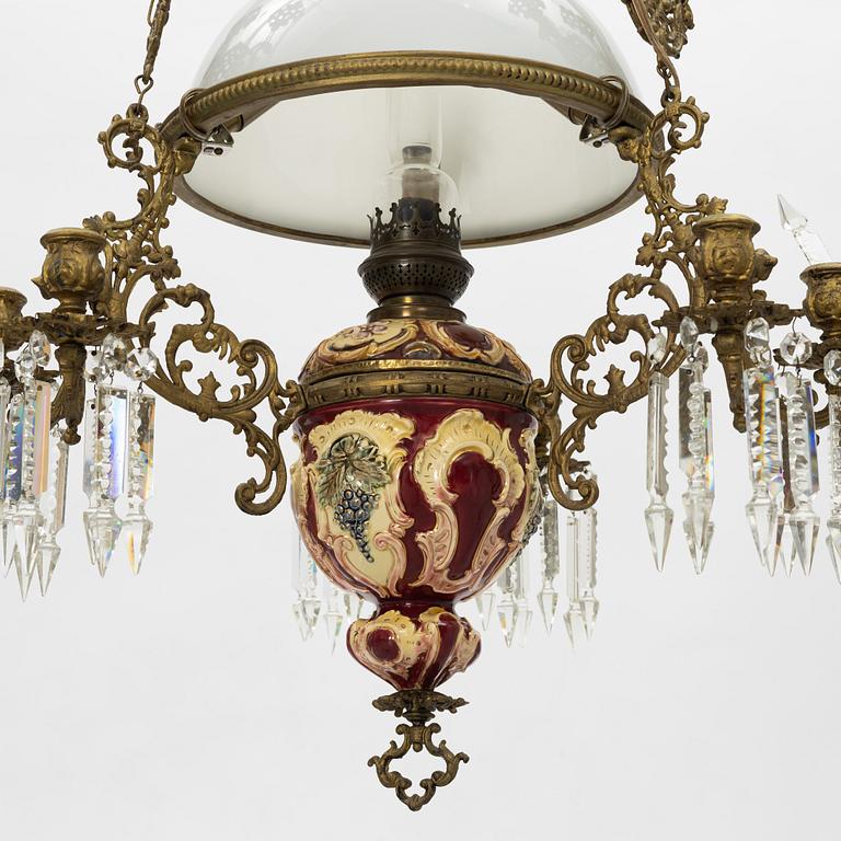 Takfotogenlampa , jugend, 1800-tal.