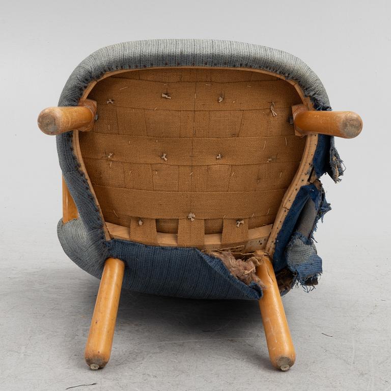 Fåtölj, "Clam Chair" / "Muslinge", 1940/50-tal.