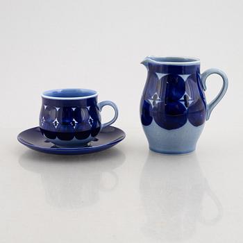 Lisa Larson,  13 pieces of a "Matilda" coffee service, Gustavsberg, Sweden.