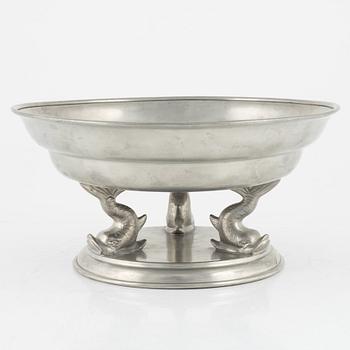 Firma Svenskt Tenn, a pewter bowl, Stockholm 1930.