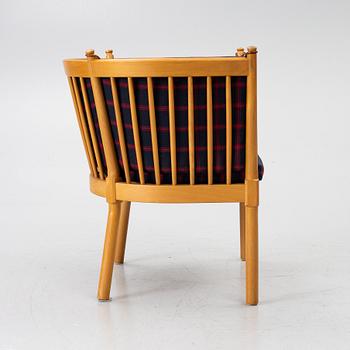 Børge Mogensen, fåtölj, "Tremme", Fritz Hansen, Danmark, 1900-talets andra hälft.