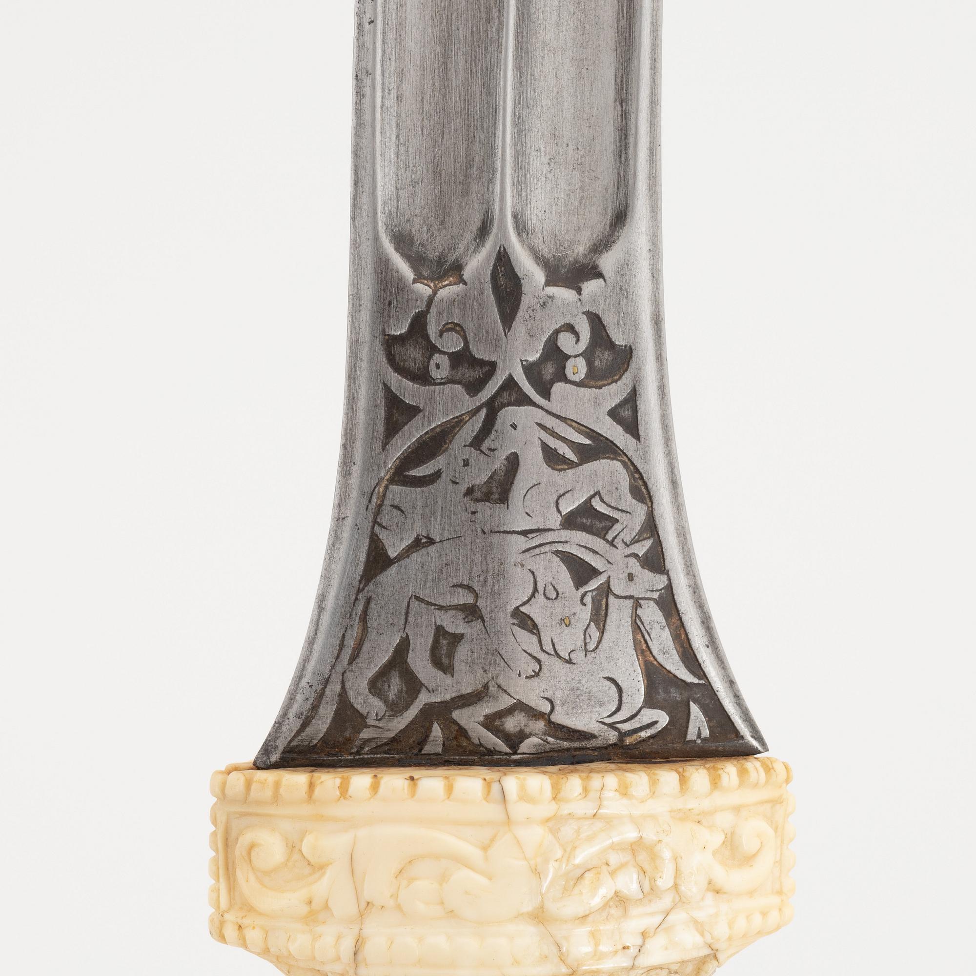 An Indian Khanjar, end of the 19th Century.