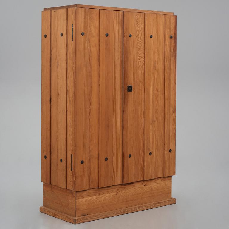 Axel Einar Hjorth, a "Lovö" stained pine cabinet, Nordiska Kompaniet, Sweden 1930s.