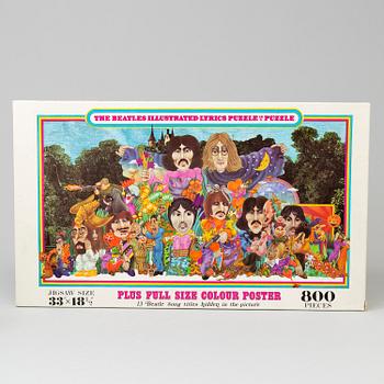 "The Beatles Illustrated Lyrics Puzzle", 1970.