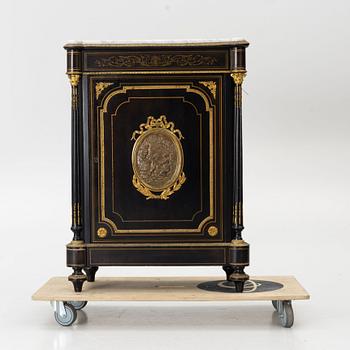 A Louis XVI style cabinet, France, late 19th Century.
