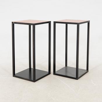 Oscar Tusquets and Anna Bohigas pedestals/side tables, a pair.