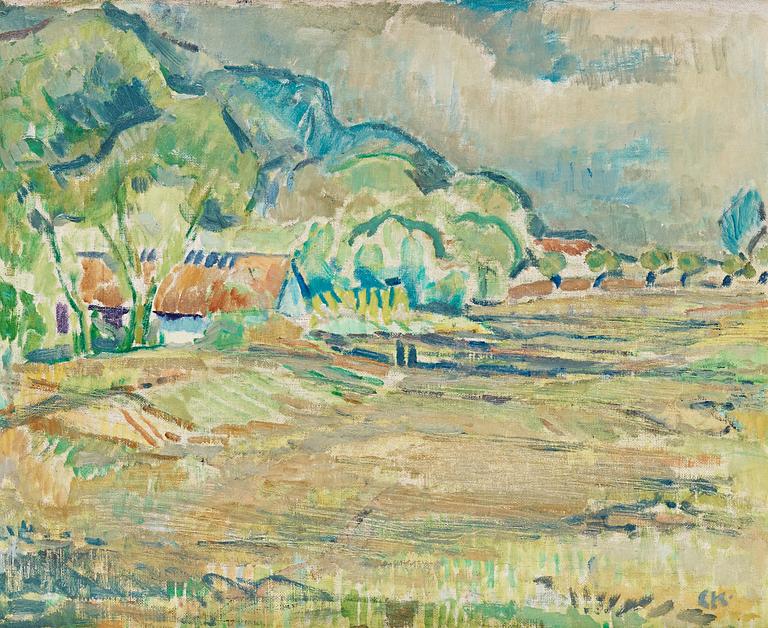 Carl Kylberg, "Åskväder", Skanör.