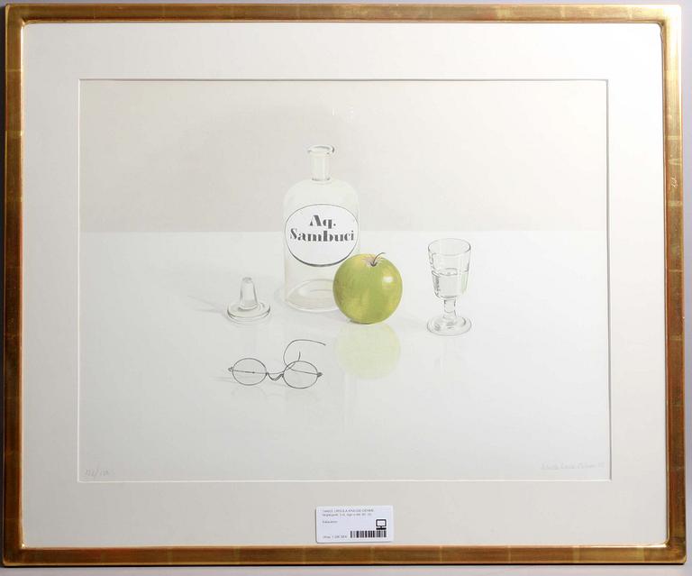 URSULA KRAUSE-OEHME, färglitografi, 3 st, sign o dat -82.