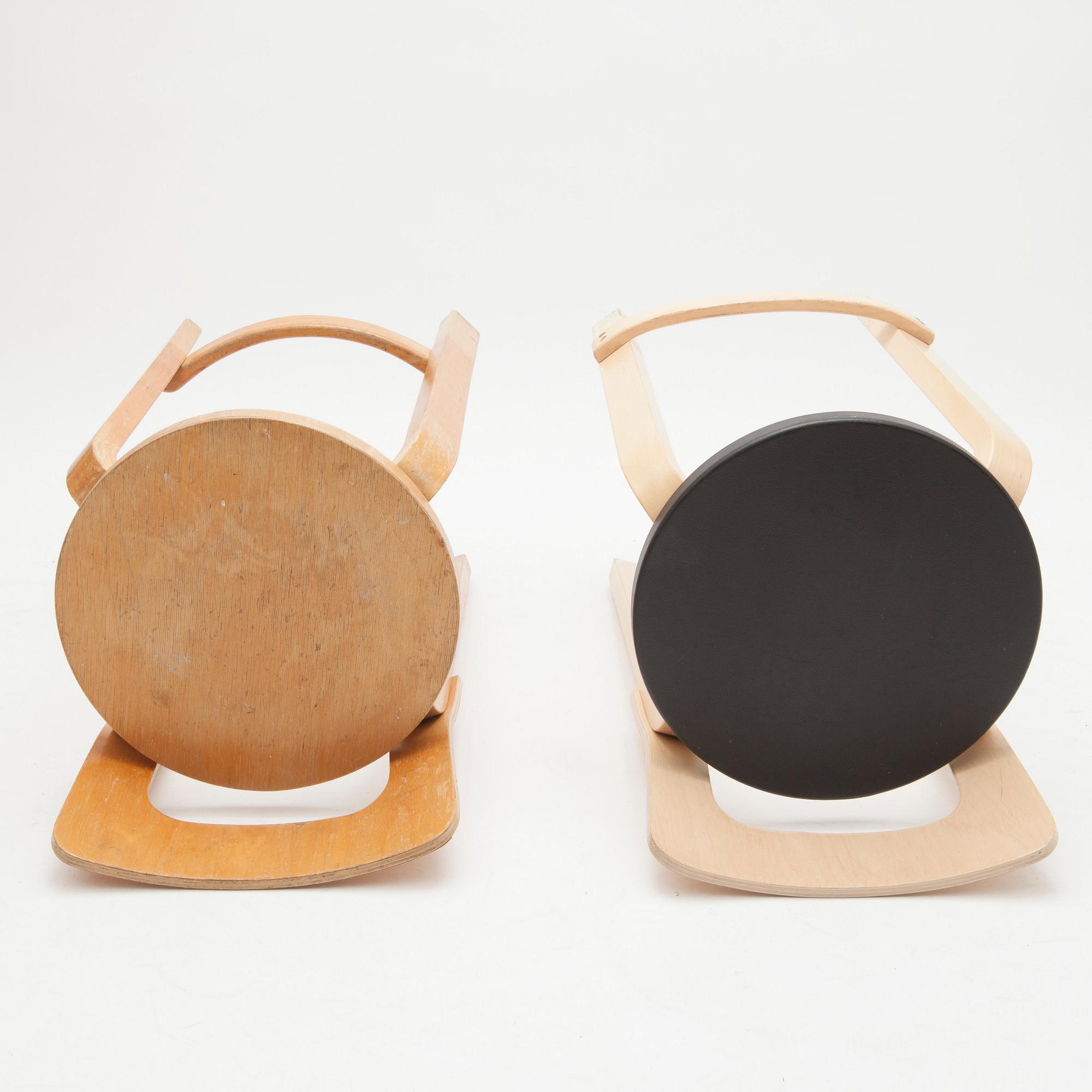 BARSTOLAR, 3+1, design Alvar Aalto.