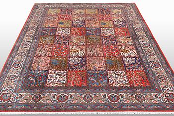 A carpet, Qum, ca 336 x 248 cm.