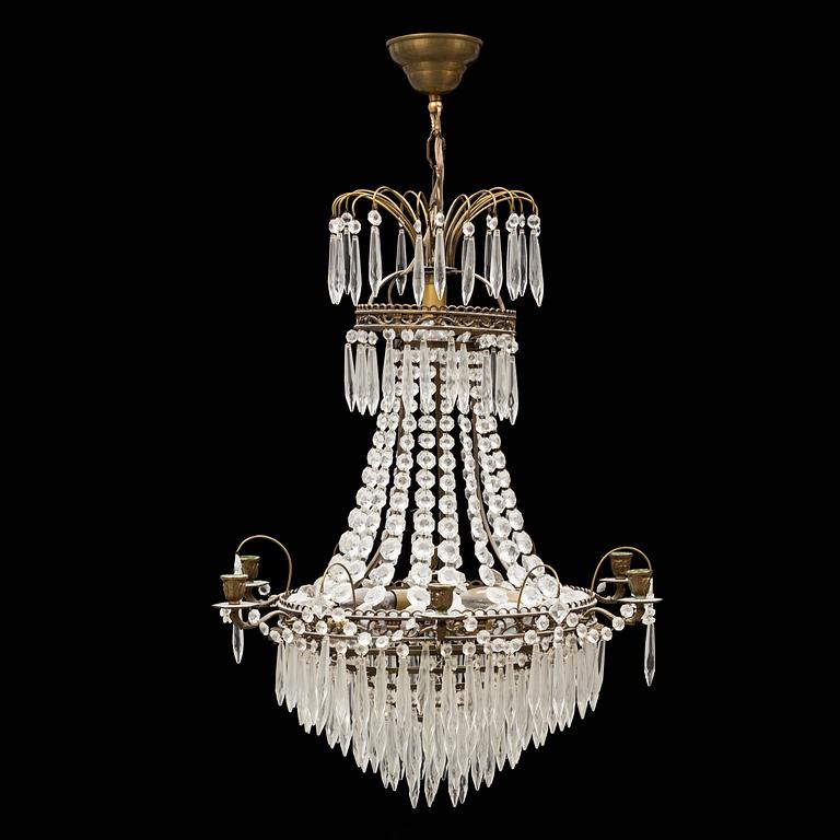 A second half of the 20th century chandelier.