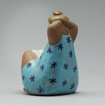 FIGURIN, stengods, "Emma", Lisa Larson, Gustavsberg.