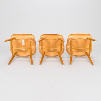 Ilmari Tapiovaara, tuoleja, 3 kpl, "Fanetti" Edsbyverken, 1960-luku.