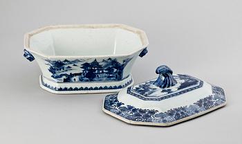 TERRIN, porslin, Kina 1700/1800-tal.