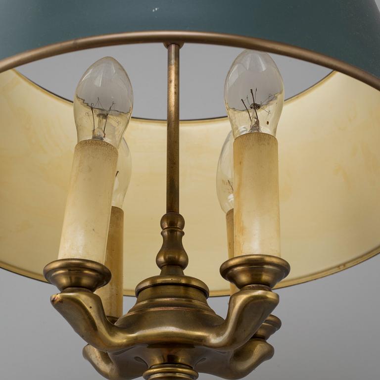 A 20th century table lamp.