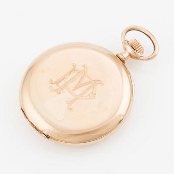 Pocket watch, 14K gold, wristwatch, 50 mm.