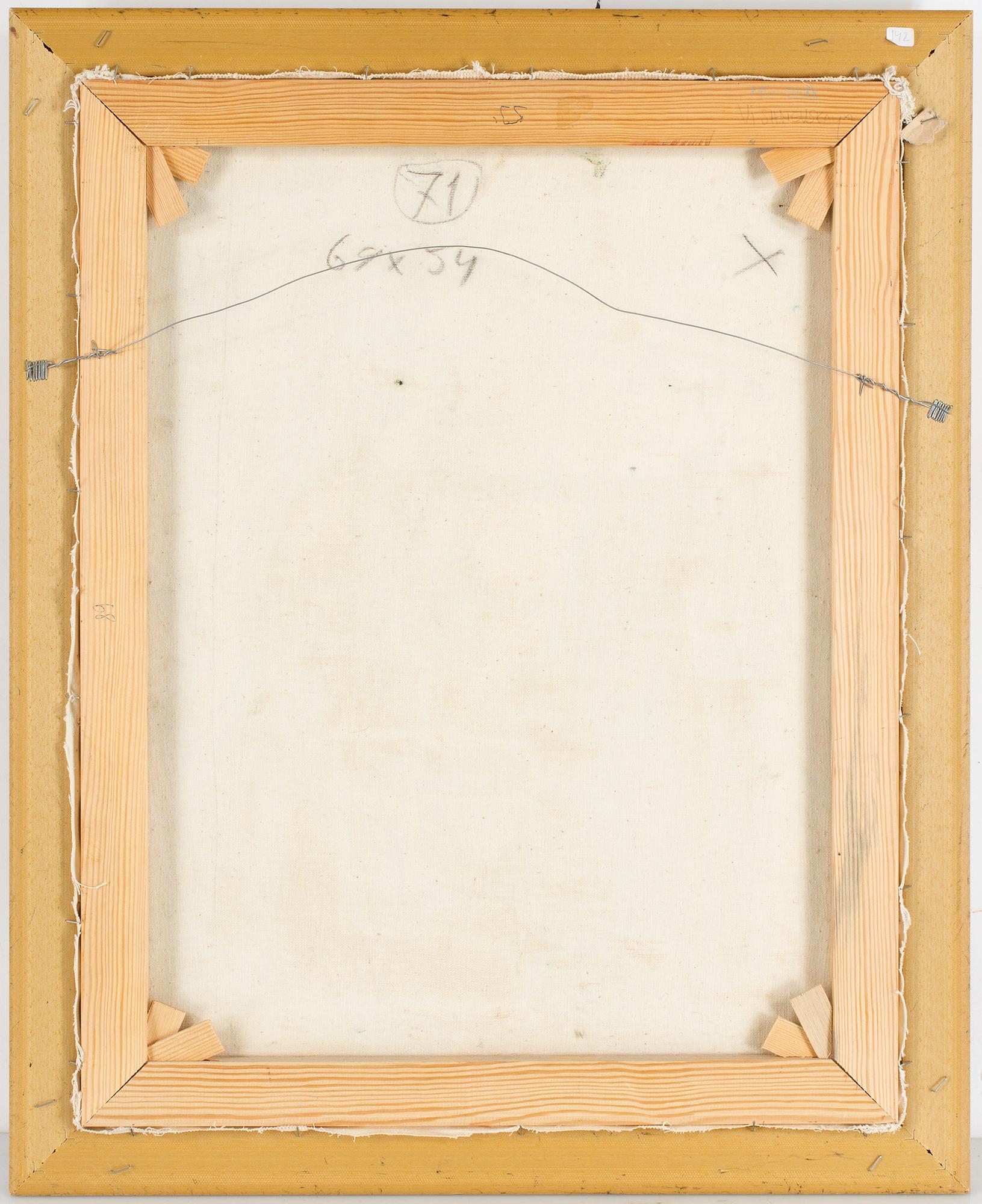 IRINA VISHNEVSKAYA, tillskriven, olja på duk, bär otydlig signatur.