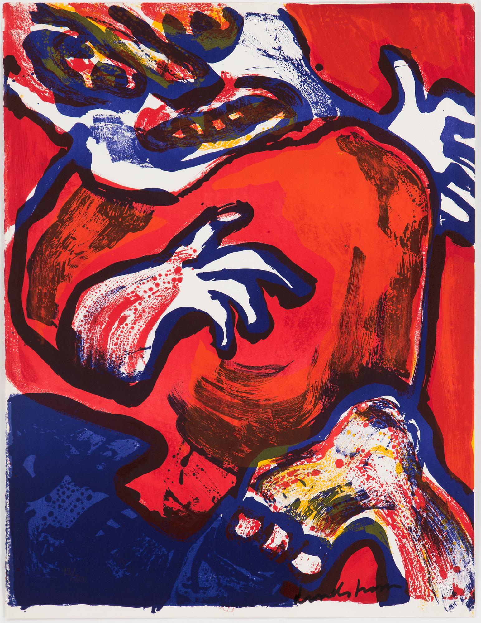 BENGT LINDSTRÖM, set with 7 lithographs in colours, 1975, each signed and numbered 92/200.