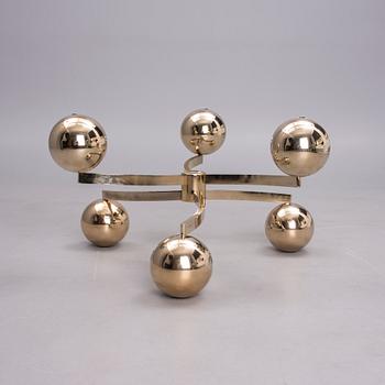 BORD, glas och mässing, "Sputnik Coffee Table", 1900-talets senare hälft.