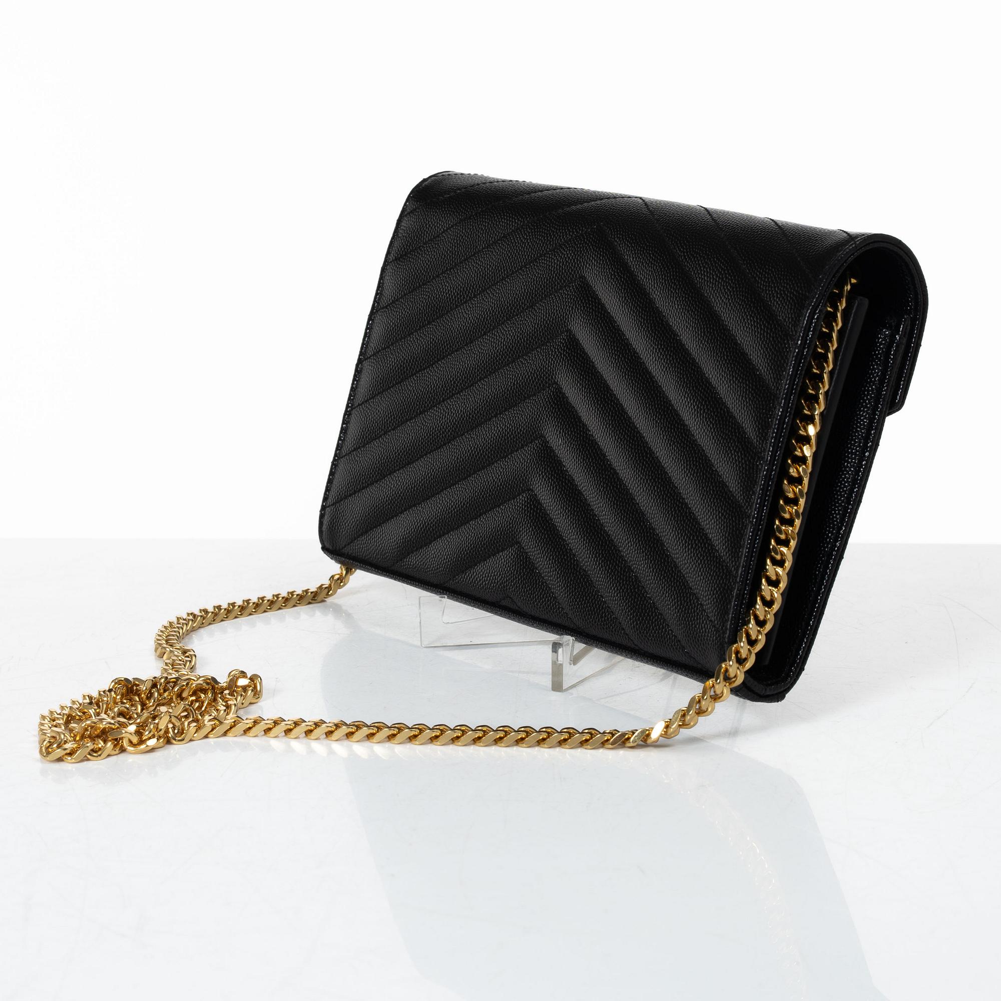 Yves Saint Laurent, väska/clutch, "Cassandre Envelope", 2018.