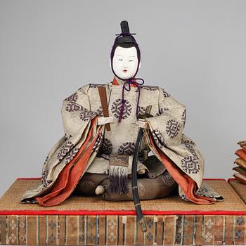 DOCKOR, två stycken. Japan, tidigt 1900-tal.