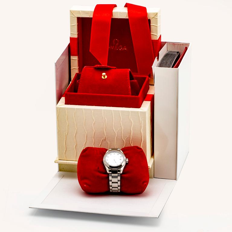 Omega, Seamaster, Aqua Terra, wristwatch, 29 mm.