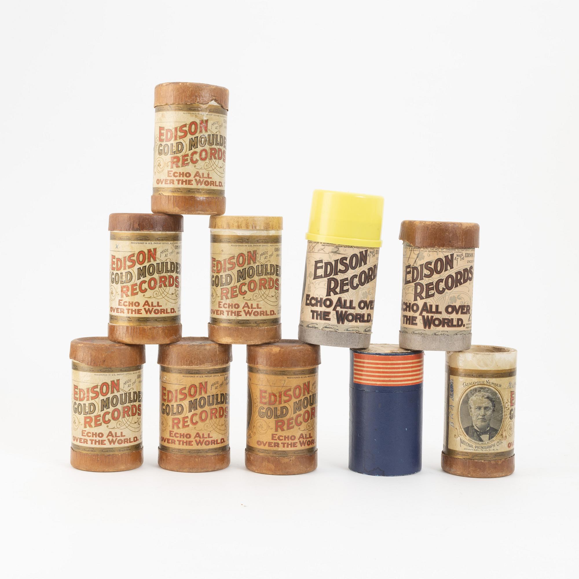 An Edison Standard Phonograph, USA, early 20th Century.