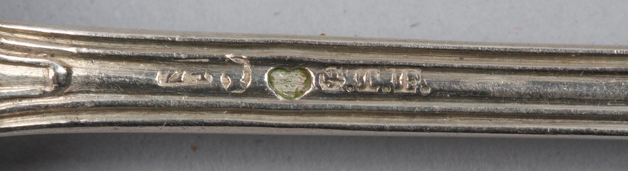 PARTI BESTICK, 18 delar, silver, modell "Olga".