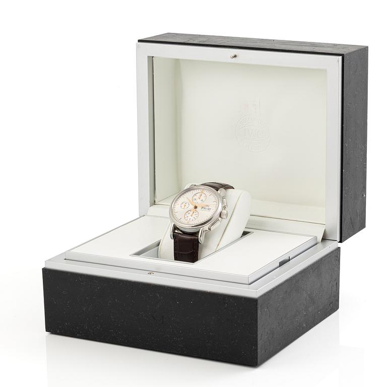 IWC, Portofino Chronograph, wristwatch, 41 mm.