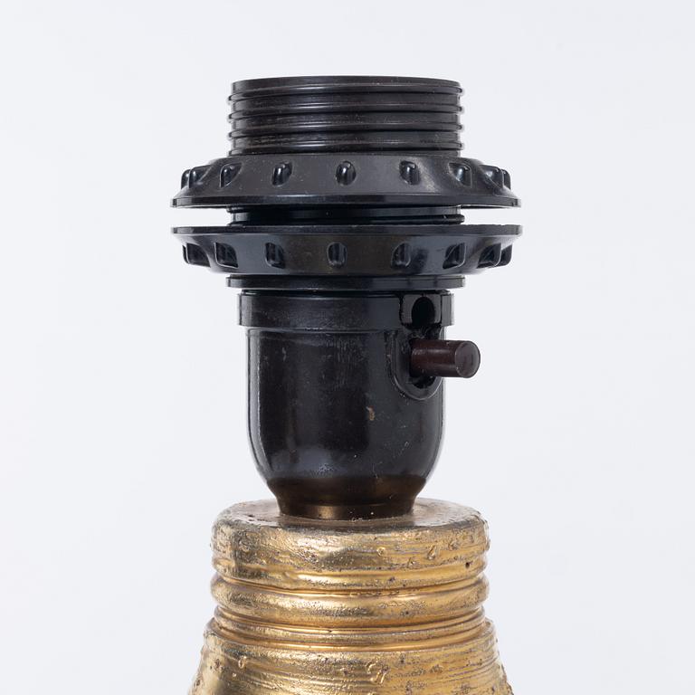 Bordslampor, 4 st, Bitossi för Bergboms, 1900-talets andra hälft.